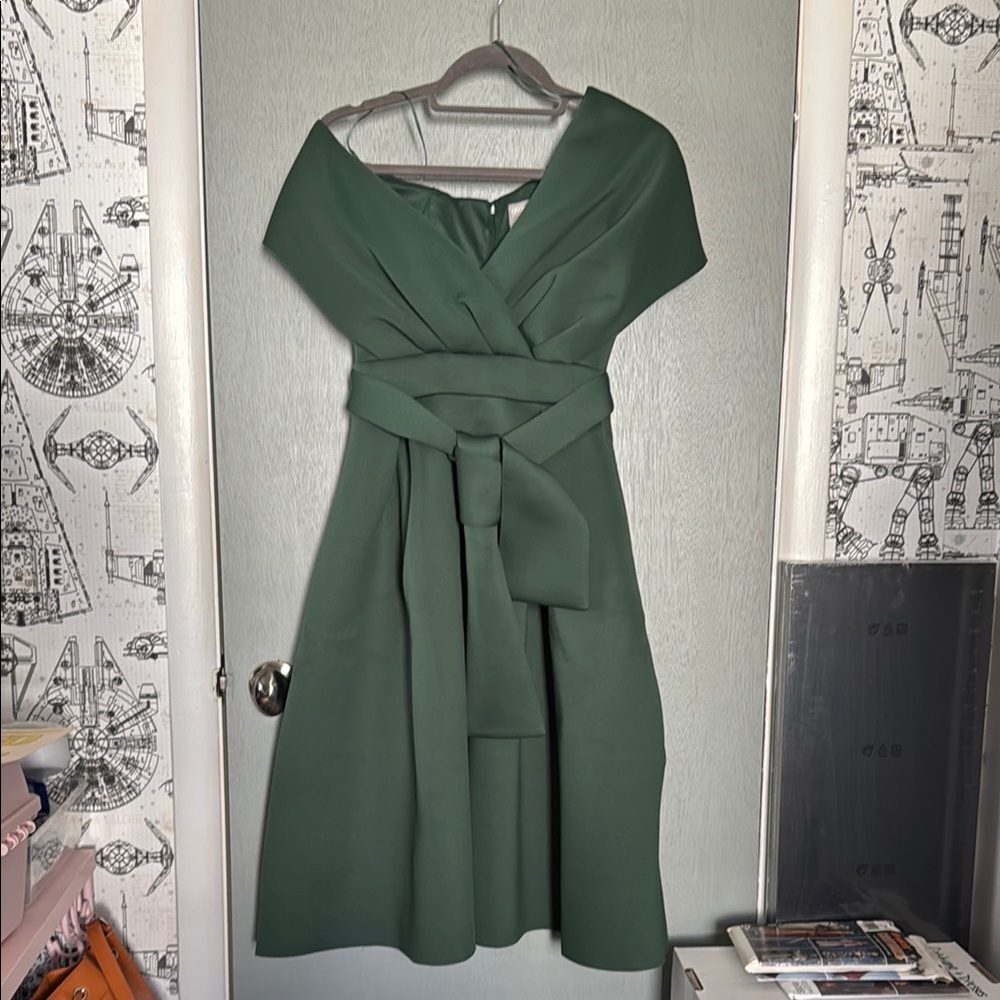 ASOS Scuba Green Dress